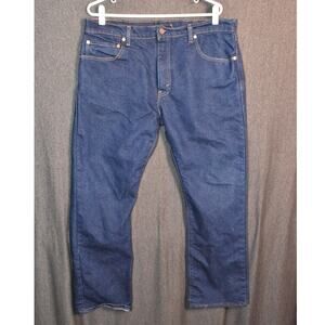 Levi's Men's 38x32 517 Bootcut Dark Blue Western Rodeo Denim Jeans